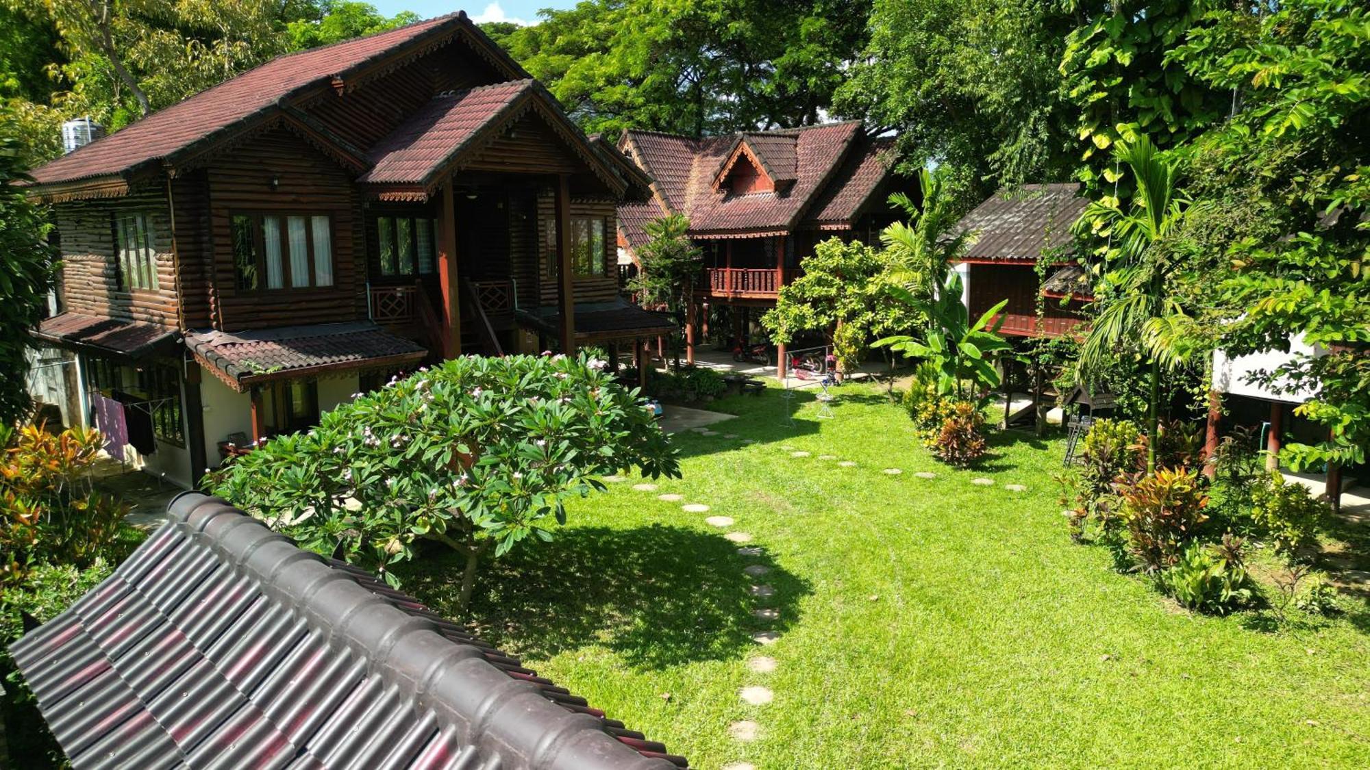 Namsong Bridge Bungalows 방 비엥 외부 사진